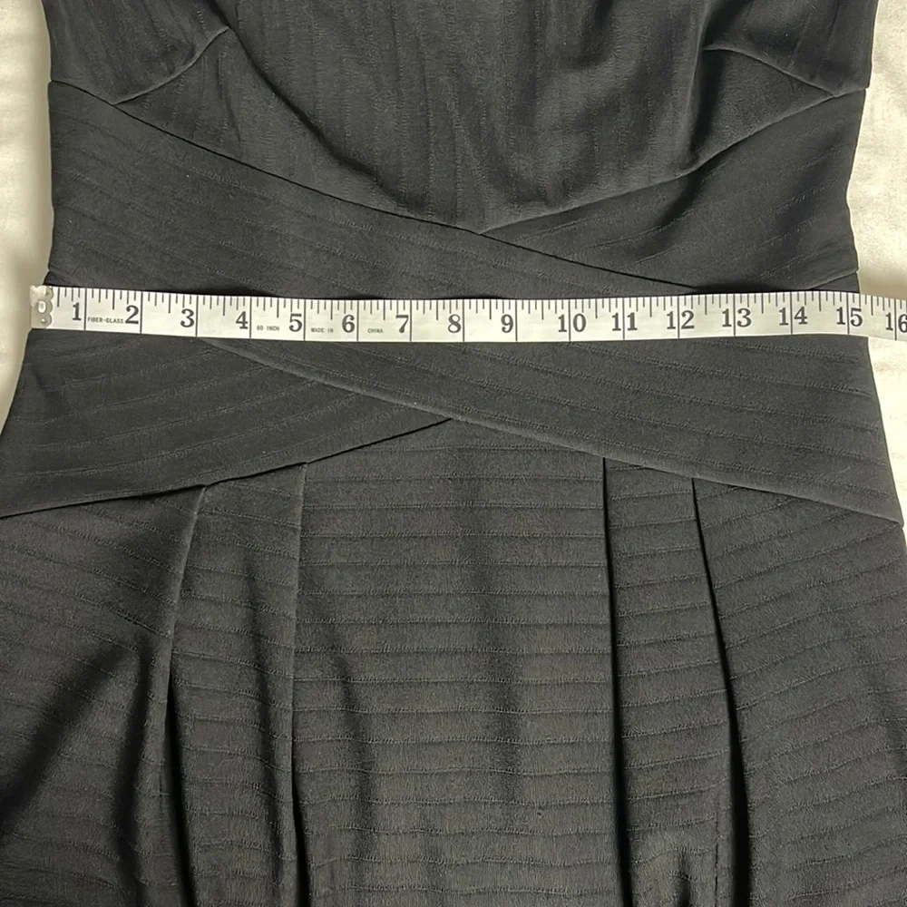 Ann Taylor Bandage Wrap Ribbed Tank Style  Little Black Dress  Size 8